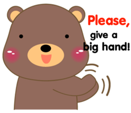 Son Brown Bear(eng) sticker #15733336