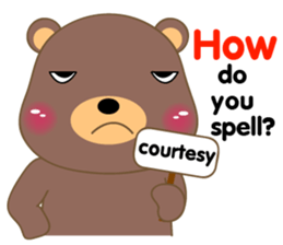 Son Brown Bear(eng) sticker #15733337