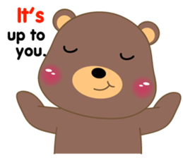 Son Brown Bear(eng) sticker #15733340