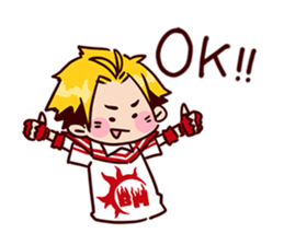 BOYSANDMEN Gymnastics Tsujimoto Sticker sticker #15733510