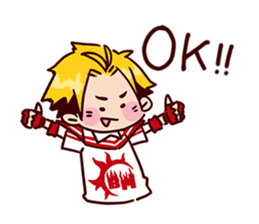 BOYSANDMEN Gymnastics Tsujimoto Sticker sticker #15733510