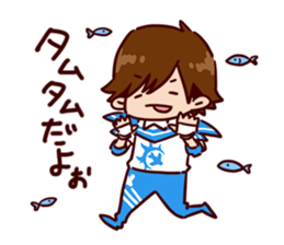 BOYSANDMEN Gymnastics Tamura Sticker sticker #15733554