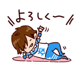 BOYSANDMEN Gymnastics Tamura Sticker sticker #15733555