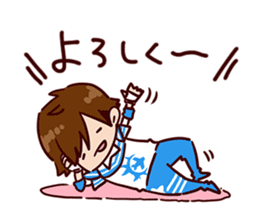 BOYSANDMEN Gymnastics Tamura Sticker sticker #15733555