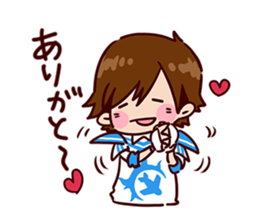 BOYSANDMEN Gymnastics Tamura Sticker sticker #15733556