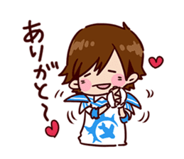 BOYSANDMEN Gymnastics Tamura Sticker sticker #15733556