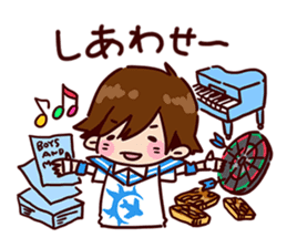 BOYSANDMEN Gymnastics Tamura Sticker sticker #15733557