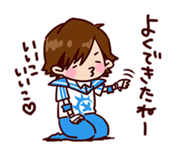 BOYSANDMEN Gymnastics Tamura Sticker sticker #15733566