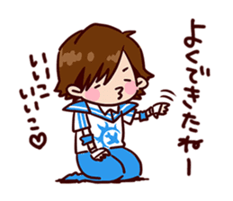 BOYSANDMEN Gymnastics Tamura Sticker sticker #15733566