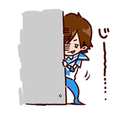 BOYSANDMEN Gymnastics Tamura Sticker sticker #15733568