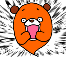 Daily Orange bear sticker #15733764