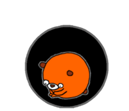 Daily Orange bear sticker #15733768