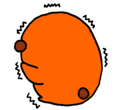 Daily Orange bear sticker #15733769