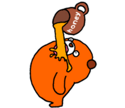 Daily Orange bear sticker #15733775