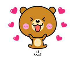 Animation version of Kansai bear 2 sticker #15733998