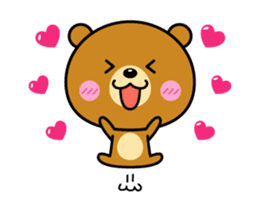Animation version of Kansai bear 2 sticker #15733998