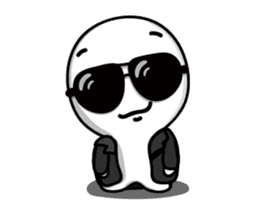 Abi smile + laugh 100% sticker #15734138