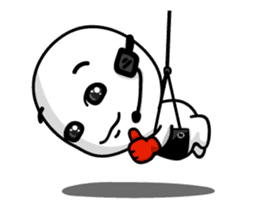 Abi smile + laugh 100% sticker #15734141