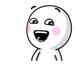 Abi smile + laugh 100% sticker #15734145