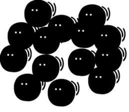 Blk man 2 sticker #15734181