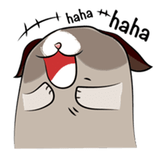 Grumpy Cute Cat sticker #15734560