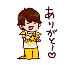 BOYSANDMEN Gymnastics Hiramatsu Sticker sticker #15735068