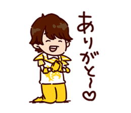 BOYSANDMEN Gymnastics Hiramatsu Sticker sticker #15735068