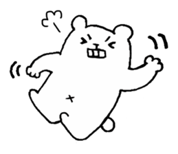 UTSU BEAR sticker #15735200