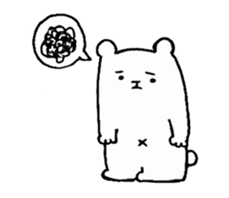 UTSU BEAR sticker #15735203