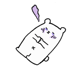 UTSU BEAR sticker #15735211