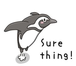 African penguin sticker #15735404