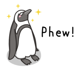African penguin sticker #15735410