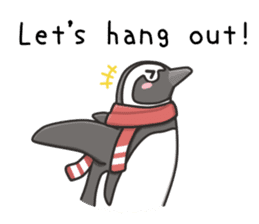 African penguin sticker #15735419
