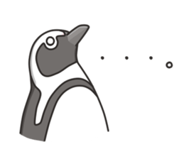 African penguin sticker #15735430