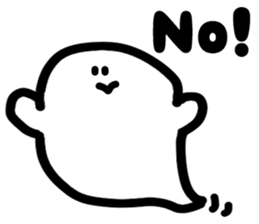 Okotowari Ghost sticker #15736186