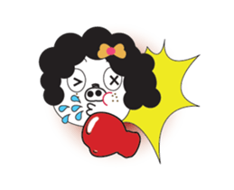 A Little Pig named Nippi Daily Animated sticker #15736370