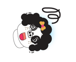 A Little Pig named Nippi Daily Animated sticker #15736391