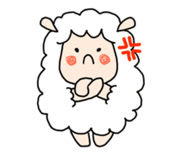 I am cute sheep sticker #15736403