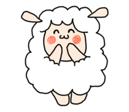 I am cute sheep sticker #15736405
