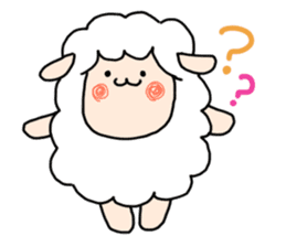 I am cute sheep sticker #15736409
