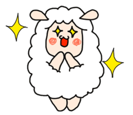 I am cute sheep sticker #15736411