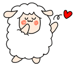 I am cute sheep sticker #15736414