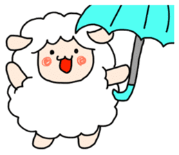 I am cute sheep sticker #15736418