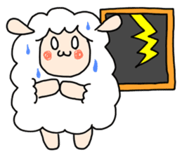 I am cute sheep sticker #15736420