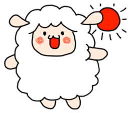 I am cute sheep sticker #15736421