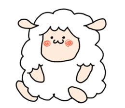 I am cute sheep sticker #15736423