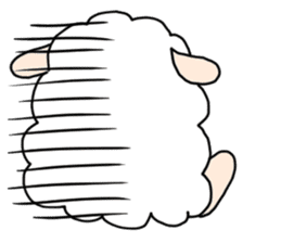 I am cute sheep sticker #15736435