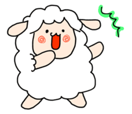 I am cute sheep sticker #15736437