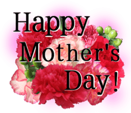 A message of the Mother's Day sticker #15736527