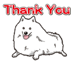 Wanko-Biyori Japan Spitz sticker #15736911